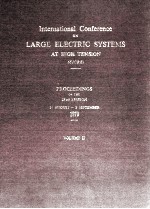 INTERNATIONAL CONFERENCE ON LARGE ELECTRIC SYSTEMS AT HIGH TENSION (CIGRE) PROCEEDINGS <em>OF</em> THE 23 RD 