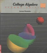 COLL<em>E</em>G<em>E</em> ALG<em>E</em>BRA S<em>E</em>COND <em>E</em>DITION