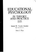 EDUCATIONAL PSYCHOLOGY IN <em>THEORY</em> <em>AND</em> <em>PRACTICE</em>