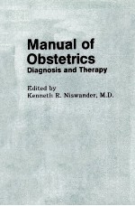 <em>MANUAL</em> <em>OF</em> OBSTETRICS:DIAGNOSIS AND THERAPY