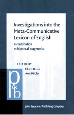 <em>in</em>vestigations <em>in</em>to the meta-communicative lexicon <em>of</em> englisha contribution to historical pragmatics