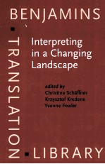 interpreting in a changing landscapeselected papers <em>from</em> critical link 6