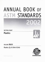 ANNUAL BOOK <em>OF</em> ASTM STANDARDS 2002 <em>VOLUME</em>08.01