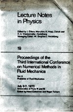 19 PROCEEDINGS <em>OF</em> THE THIRD INTERNATIONAL CONFERENCE ON NUMERICAL <em>METHODS</em> IN FLUID MECHANICS VOL.II 