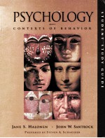 STUDENT STUDY GUIDE TO ACCOMPANY PSYCHOLOGY CONTEXTS OF <em>BE</em>HAVIOR SECOND EDITION