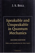 SPEAKABLE AND UNSPEAKBLE IN <em>QUANTUM</em> <em>MECHANICS</em>