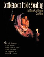 CONFIDENCE <em>IN</em> PUBLIC SPEAK<em>IN</em>G SOXTH EDITION