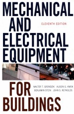 MEC<em>H</em>ANICAL AND ELECTRICAL EQUIPMENT FOR BUILDINGS  ELEVENT<em>H</em> EDITION