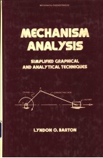 <em>Me</em>chanis<em>m </em>analysis：Si<em>mp</em>lified Graphical and Analytical Techniques