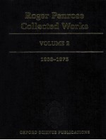 ROGER PENROSE COLLECTED WORKS  <em>VOLUME</em> <em>2</em>  1968-1975