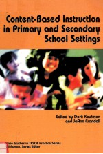 CONTENT-BASED <em>IN</em>STRUCTION <em>IN</em> PRIMARY AND SECONDARY SCHOOL SETT<em>IN</em>GS