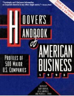 HOOVER'S <em>HANDBOOK</em> <em>OF</em> AMERICAN BUSINESS 1993