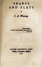 SH<em>AR</em>PS <em>AN</em>D FL<em>AT</em>S