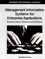 <em>MANAGEMENT</em> <em>INFORMATION</em> SYSTEMS FOR ENTERPRISE APPLICATIONS:BUSINESS ISSUES