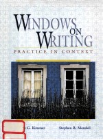 WINDOWS ON WRITING:PRA<em>C</em>TI<em>C</em>E IN <em>C</em>ONTEXT