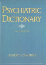 psychiatric dictionary  <em>fifth</em> <em>edition</em>