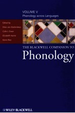 <em>THE</em> BLACKWELL COMPANION TO PHONOLOGY  VOLUME V  PHONOLOGY ACROSS LANGUAGES