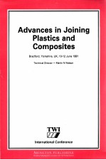 ADVANCES <em>IN</em> JO<em>IN</em><em>IN</em>G PLASTICS AND COMPOSITES