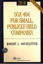 SOX 404 FOR SMALL，PUBLICLY HEL<em>D</em> COMPANIES  2010 E<em>D</em>ITION