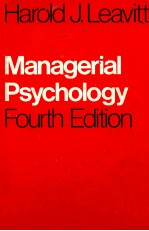 MANAGERIAL PSYCHOLOGY <em>FOURTH</em> <em>EDITION</em>