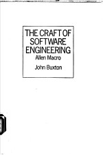 <em>The</em> craft <em>of</em> s<em>of</em>tware <em>engineering</em>