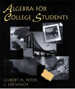 ALGEBRA FOR <e<em>m</em>>C</e<em>m</em>>OLLEGE STUDENTS