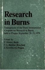 Research <em>in</em> Burns 1970
