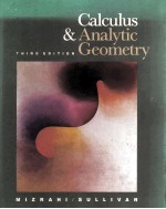 C<em>A</em>LCULUS & <em>A</em>N<em>A</em>LYTIC GEOMETRY <em>THIRD</em> <em>EDITION</em>
