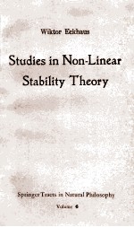 STUDIES <em>IN</em> NON-L<em>IN</em>EAR STATBILITY <em>THEORY</em>