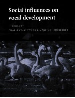 Social Influences <em>on</em> Vocal Development