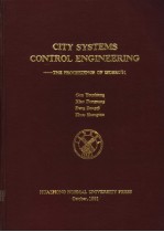 城市系统控制工程 ISDSRC'91论文集