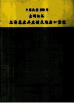 中华民国100年  台湾地区主要<em>农</em>产品产销及进出口量值