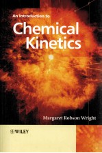 <em>AN</em> <em>INTRODUCTION</em> <em>TO</em> CHEMICAL KINETICS