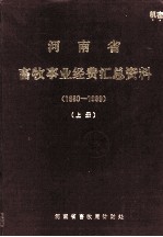 <em>河<em>南省</em></em>畜牧事业经费汇总资料  1980-1989年  上