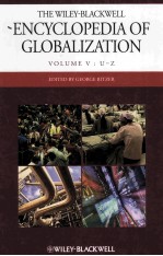 the wiley-blackwell encyclopedia of globalization  volume <em>5</em> u-z
