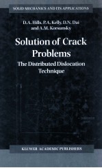 SOLUTION <em>OF</em> CRACK <em>PROBLEMS</em> <em>THE</em> DISTRIBUTED DISLOCATION TECHNIQUE