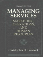 MANAGING <em>SERVICES</em>:MARKETING