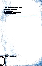 <em>The</em> legislative <em>process</em> in <em>the</em> European Community