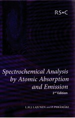SPECTROCHEMICAL ANALYSIS <em>BY</em> ATOMIC ABSORPTION AND EMISSION