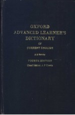 OXFORD <em>ADVANCED</em> LEARNERS DICTIONARY OF CURRENT ENGLISH