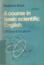 <em>A</em> course <em>in</em> b<em>a</em>sic scientific English