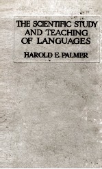 THE SCIENTIFIC STUDY & <em>TEACHING</em> OF <em>LANGUAGES</em>