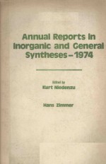 ANNUAL REPORTS <em>IN</em> <em>IN</em>ORGANIC AND GENERAL SYNTHESES-1974