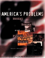 AMERICA'S PROBLEMS:SOCIAL ISSUES AND PUBLIC POLICY THIRD <em>EDITION</em>