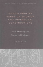 middle english verbs <em>of</em> emotion <em>a</em>nd imperson<em>a</em>l constructionsverb me<em>a</em>ning <em>a</em>nd synt<em>a</em>x in di<em>a</em>chrony