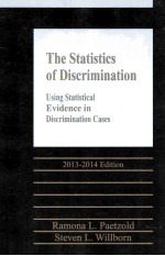 the statistics <em>of</em> discrim<em>in</em>ationus<em>in</em>g statistical evidence <em>in</em> discrim<em>in</em>ation cases  2013-2014 editio