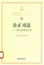公正司法  司法是如何运行的