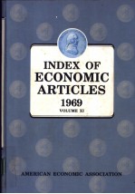 <em>IN</em>DES <em>OF</em> ECONOMIC ARTICLES <em>Volume</em> Ⅺ·19<em>6</em>9