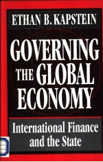 GOVERNING <em>THE</em> GLOBAL ECONOMY