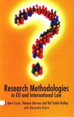 <em>Research</em> Methodologies <em>in</em> EU <em>and</em> <em>In</em>ternational Law